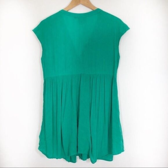 Anthropologie | Button Down Short Sleeve Tunic - Picture 4 of 5